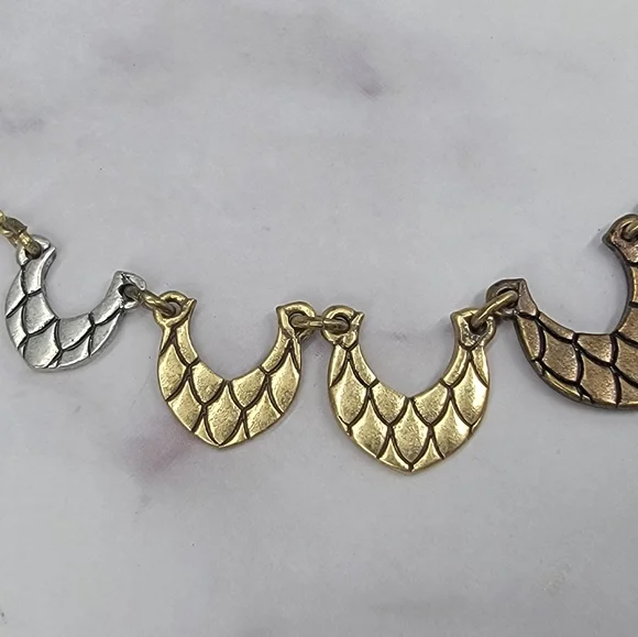 Lucky Brand Tricolor Metal Necklace - Picture 6 of 8